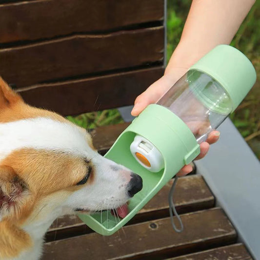 HydraPaw 2-in-1 Dog Water & Treat Bottle